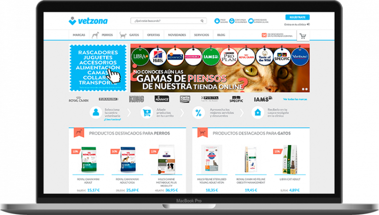 Comertis Vetzona ecommerce