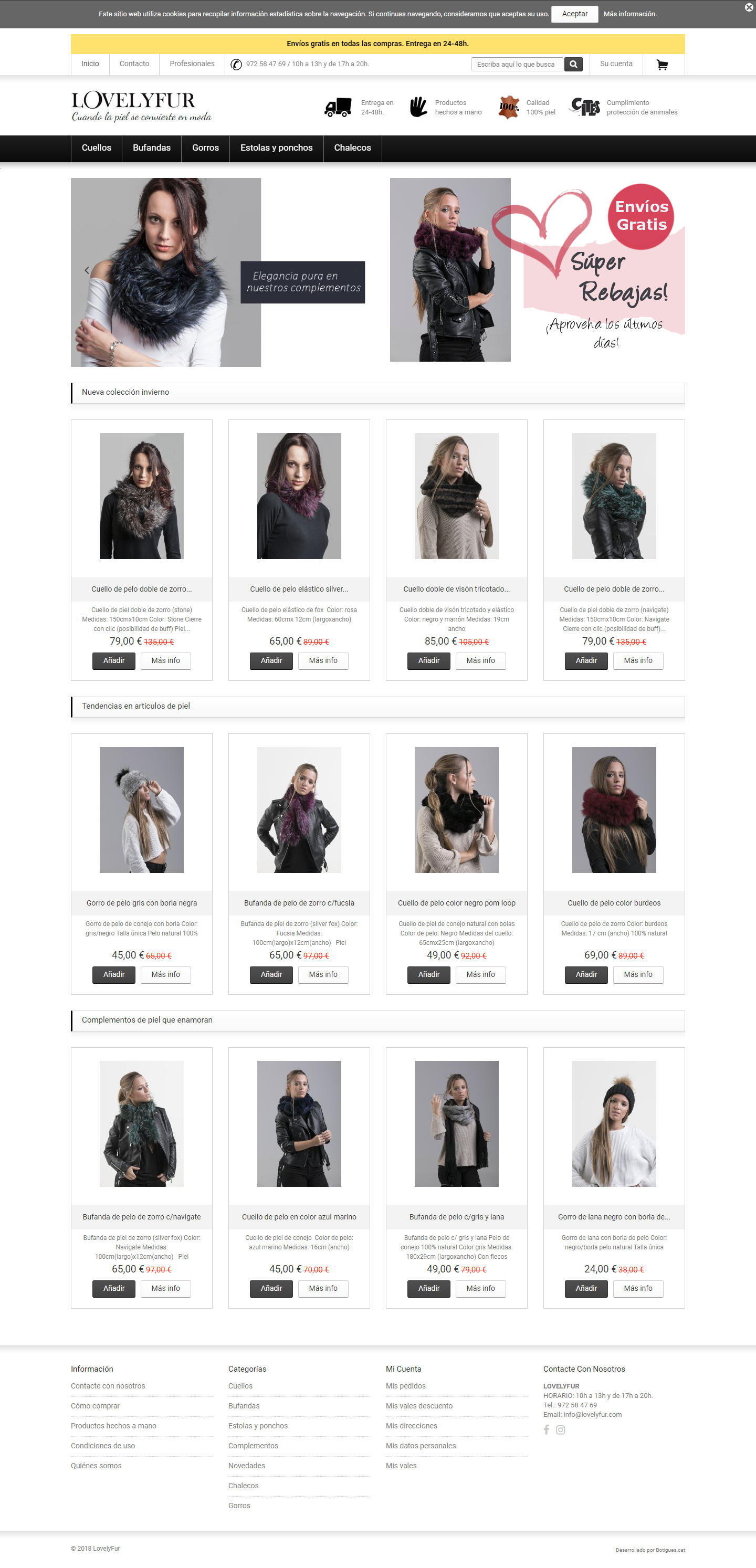 Boutique en ligne Lovelyfur