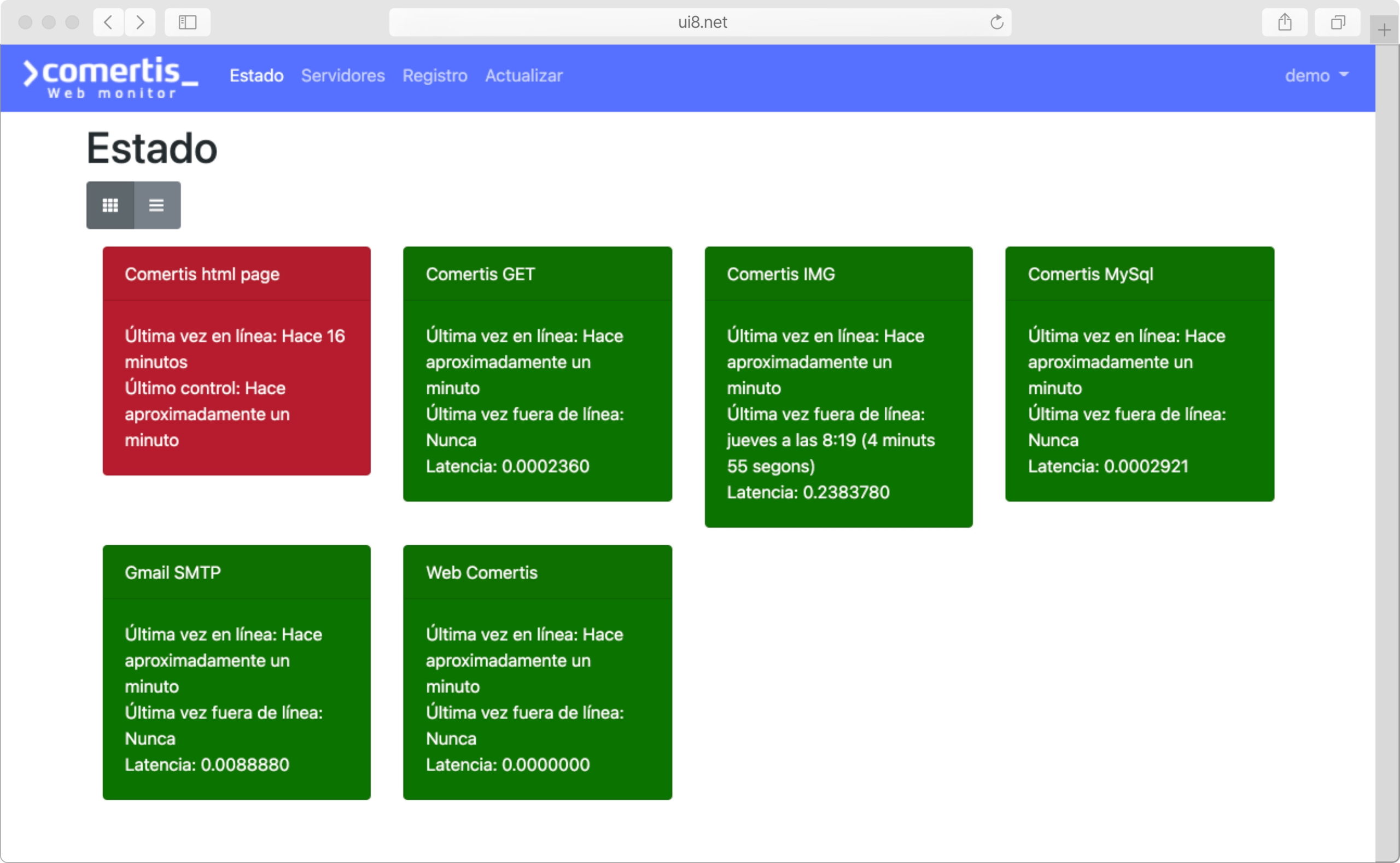 Comertis web tracking