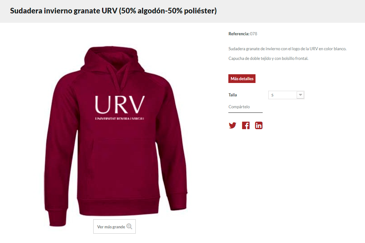 Tienda online urv