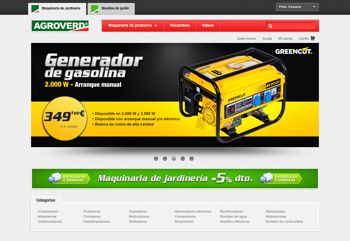 Tienda online Agroverd