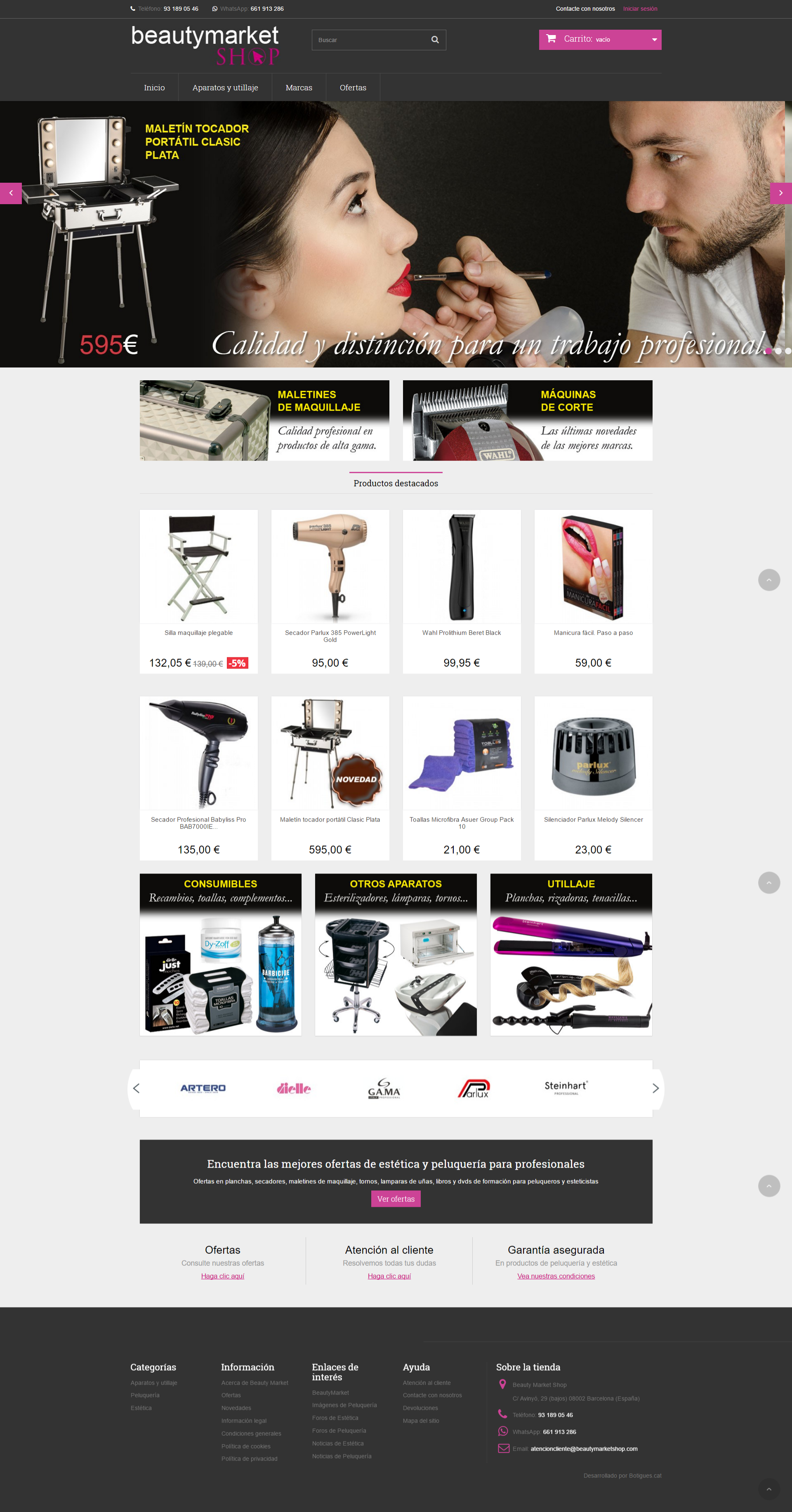 Botiga online Beautymarketshop