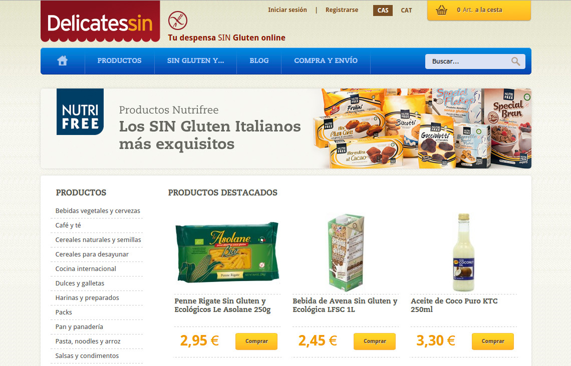 Tienda online Delicatessin