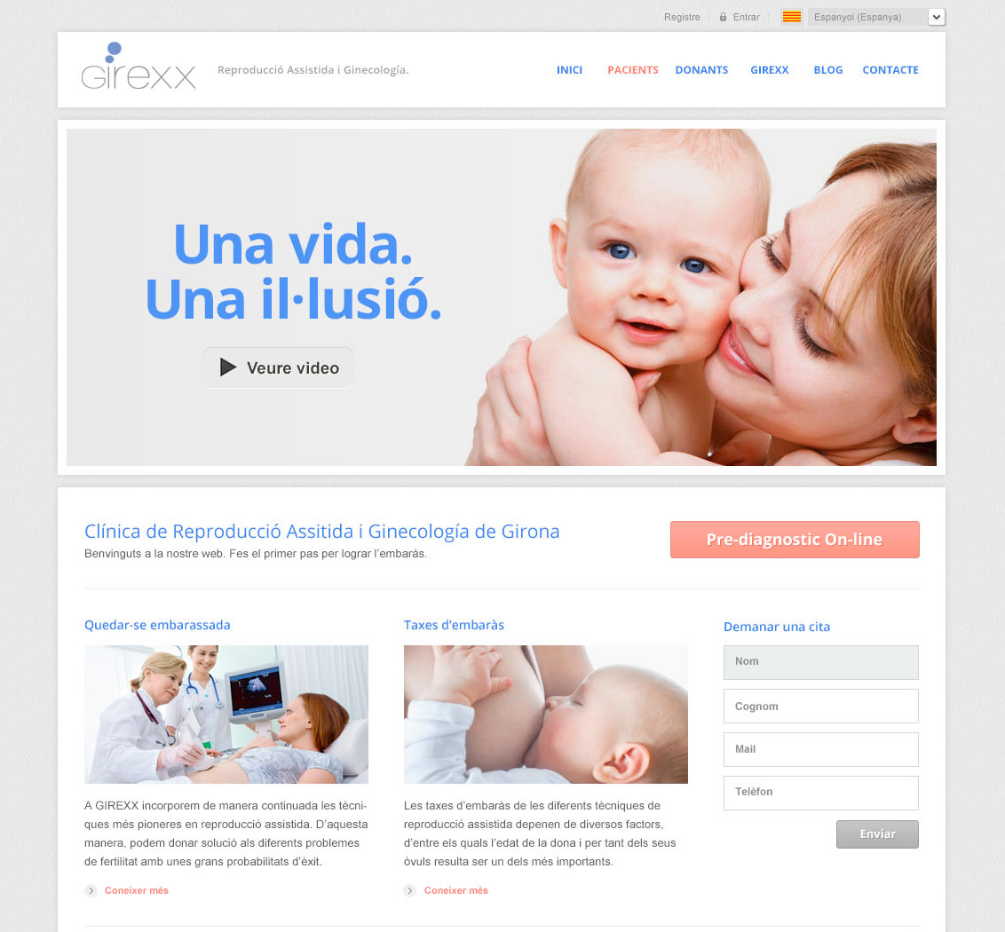 Web corporativa Girexx