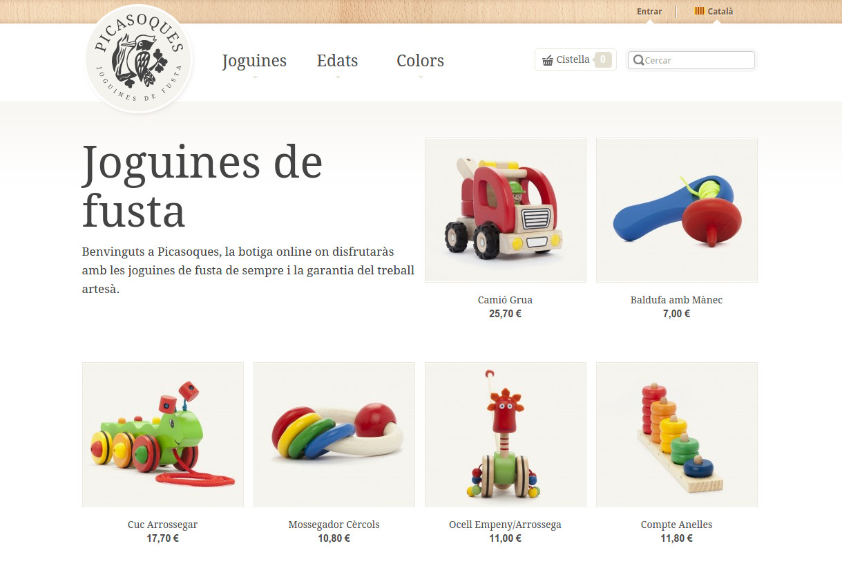 Tienda online Picasoques