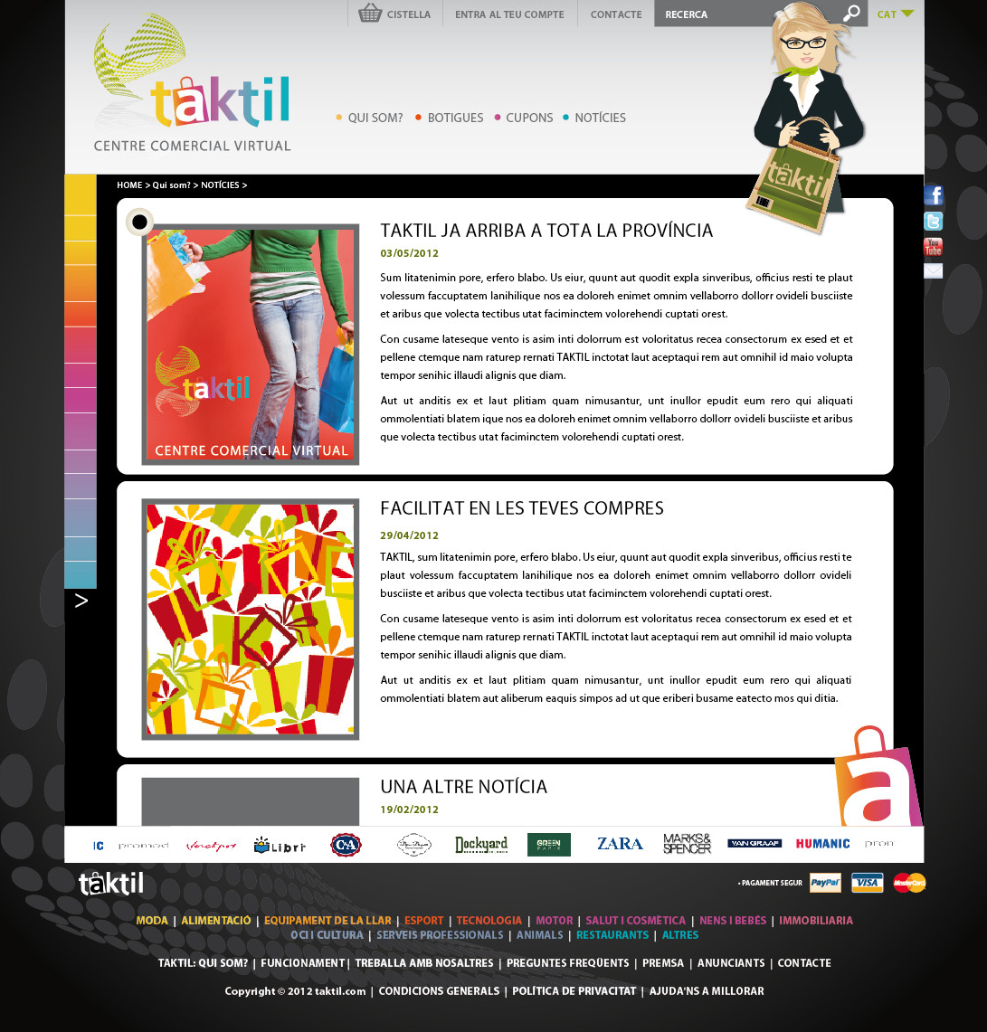 Boutique en ligne Taktil