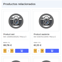 Productes relacionats manualment al B2B