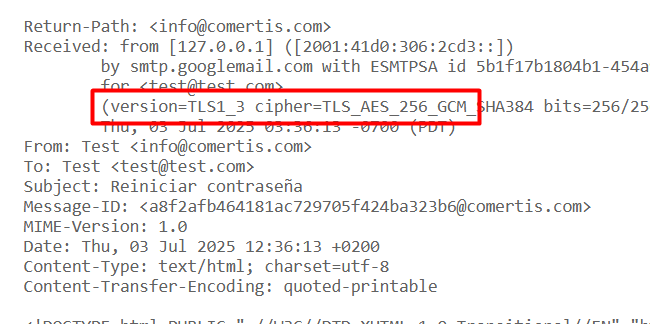Emails del B2B securitzats